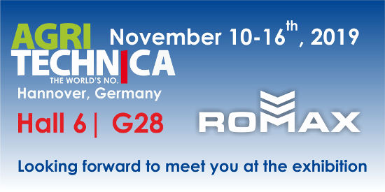 We invite you to the international exhibition Agritechnica 2019
