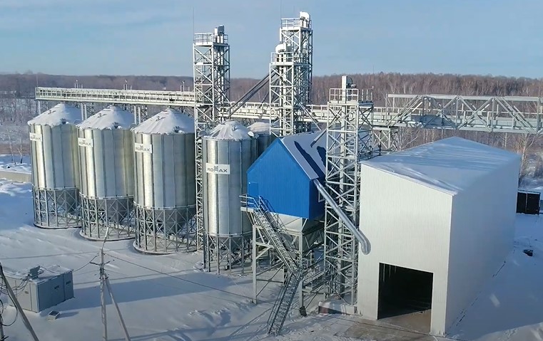 Grain processing and storage complex "Zvezda" Ltd.