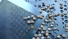 Screens for grain cleaning machines